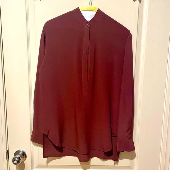 Madewell Silk Tunic Shirt Beautiful XXS - Picture 1 of 6